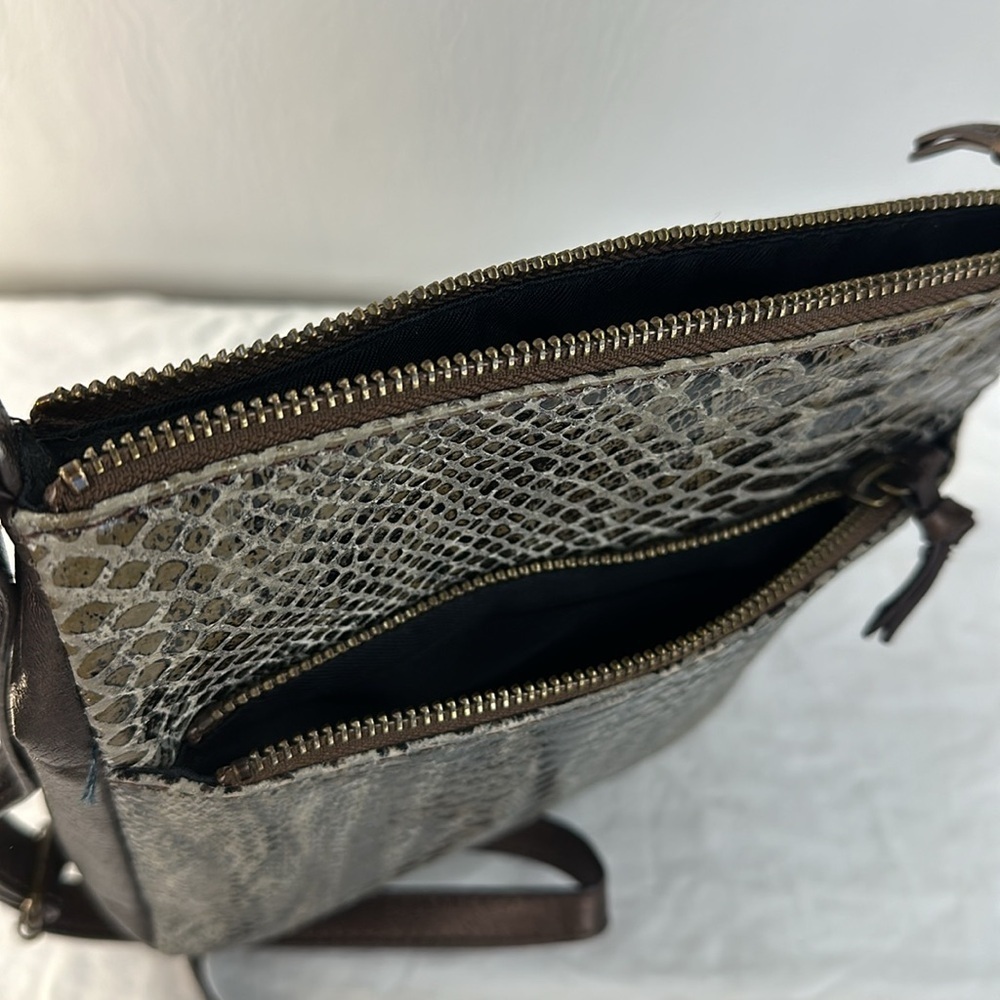 The Sak Snakeskin Small Leather Crossbody - Picture 7 of 9